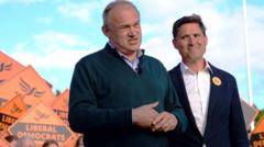 Lib Dem MP quits frontbench job over Ed Davey’s leadership