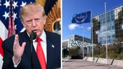 US unveils sanctions on ICC in move court condemns as ‘assault on rule of law’